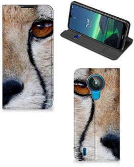 B2Ctelecom Hoesje Nokia 1.4 Bookcase Cheetah