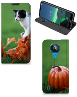 B2Ctelecom Hoesje Nokia 1.4 Flip Case Kitten