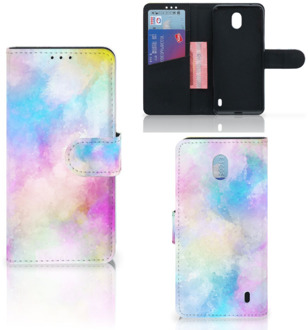 B2Ctelecom Hoesje Nokia 1 Plus Watercolor Light