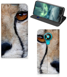 B2Ctelecom Hoesje Nokia 3.4 Bookcase Cheetah