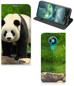 B2Ctelecom Hoesje Nokia 3.4 Telefoontas Panda