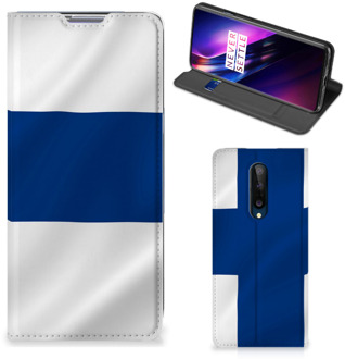 B2Ctelecom Hoesje OnePlus 8 Bookcase Finse Vlag