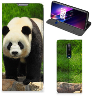 B2Ctelecom Hoesje OnePlus 8 Telefoontas Panda