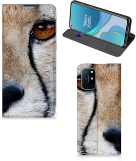 B2Ctelecom Hoesje OnePlus 8T Bookcase Cheetah