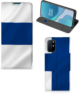 B2Ctelecom Hoesje OnePlus 8T Bookcase Finse Vlag