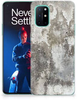 B2Ctelecom Hoesje OnePlus 8T Telefoon Hoesje Beton