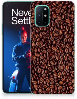 B2Ctelecom Hoesje OnePlus 8T Telefoon Hoesje Koffiebonen