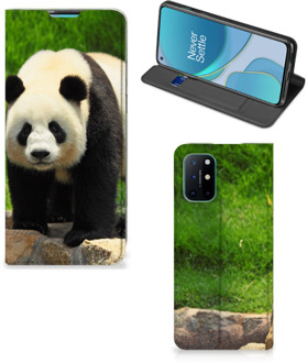 B2Ctelecom Hoesje OnePlus 8T Telefoontas Panda