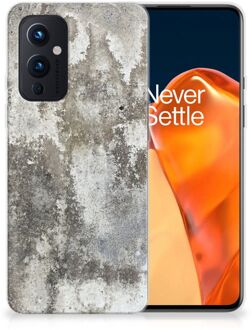 B2Ctelecom Hoesje OnePlus 9 Telefoon Hoesje Beton