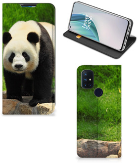 B2Ctelecom Hoesje OnePlus Nord N10 5G Telefoontas Panda