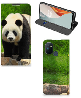 B2Ctelecom Hoesje OnePlus Nord N100 Telefoontas Panda