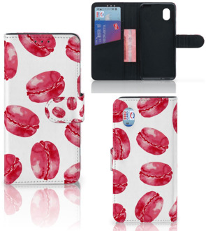 B2Ctelecom Hoesje ontwerpen Alcatel 1B (2020) GSM Hoesje Pink Macarons