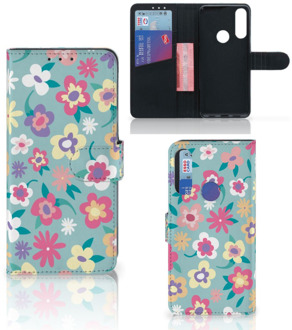 B2Ctelecom Hoesje ontwerpen Alcatel 1S 2020 GSM Cover Flower Power