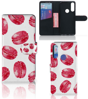 B2Ctelecom Hoesje ontwerpen Alcatel 1S 2020 GSM Hoesje Pink Macarons