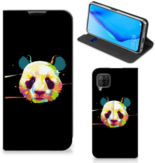 B2Ctelecom Hoesje ontwerpen Huawei P40 Lite Telefoontas Sinterklaas Cadeautje Panda Color