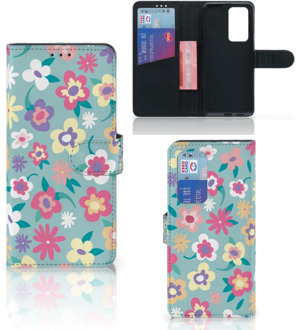 B2Ctelecom Hoesje ontwerpen Huawei P40 Pro GSM Hoesje Flower Power