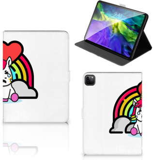 B2Ctelecom Hoesje Ontwerpen iPad Pro 11 (2020) Cover met Standaard Unicorn Nobody