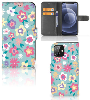 B2Ctelecom Hoesje ontwerpen iPhone 12 | 12 Pro (6.1") GSM Cover Flower Power