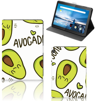 B2Ctelecom Hoesje Ontwerpen Lenovo Tablet M10 Hoesje met Magneetsluiting Avocado Singing