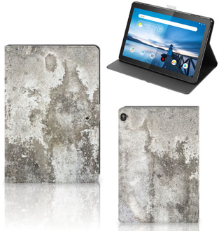 B2Ctelecom Hoesje Ontwerpen Lenovo Tablet M10 Hoesje met Standaard Beton