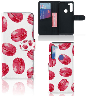 B2Ctelecom Hoesje ontwerpen Motorola G8 Power GSM Hoesje Pink Macarons