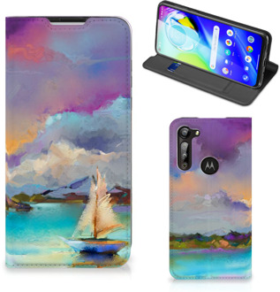 B2Ctelecom Hoesje ontwerpen Motorola Moto G8 Power Smartphone Hoesje Boot