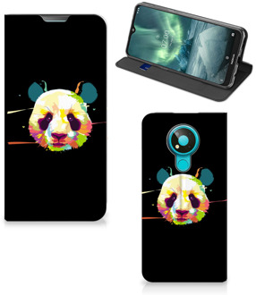 B2Ctelecom Hoesje ontwerpen Nokia 3.4 Telefoontas Sinterklaas Cadeautje Panda Color