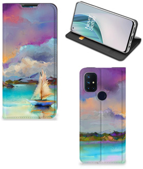 B2Ctelecom Hoesje ontwerpen OnePlus Nord N10 5G Smartphone Hoesje Boot