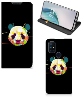 B2Ctelecom Hoesje ontwerpen OnePlus Nord N10 5G Telefoontas Sinterklaas Cadeautje Panda Color