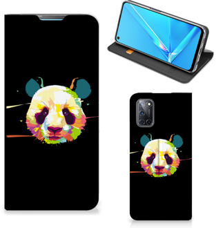 B2Ctelecom Hoesje ontwerpen OPPO A52 | A72 Telefoontas Sinterklaas Cadeautje Panda Color