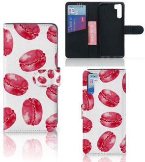 B2Ctelecom Hoesje ontwerpen OPPO A91 | Reno3 GSM Hoesje Pink Macarons