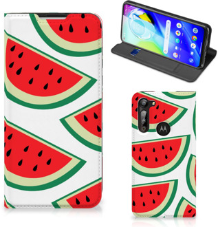 B2Ctelecom Hoesje ontwerpen Originele Cadeaus Motorola Moto G8 Power Smartphone Cover Watermelons