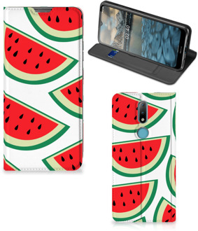 B2Ctelecom Hoesje ontwerpen Originele Cadeaus Nokia 2.4 Smartphone Cover Watermelons