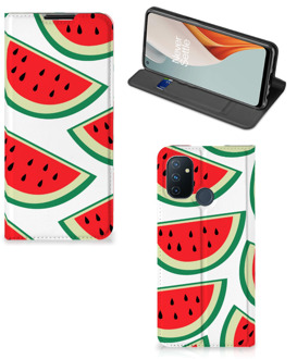 B2Ctelecom Hoesje ontwerpen Originele Cadeaus OnePlus Nord N100 Smartphone Cover Watermelons