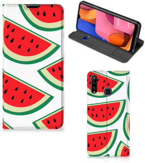 B2Ctelecom Hoesje ontwerpen Originele Cadeaus Samsung Galaxy A20s Smartphone Cover Watermelons