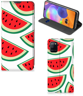 B2Ctelecom Hoesje ontwerpen Originele Cadeaus Samsung Galaxy A31 Smartphone Cover Watermelons