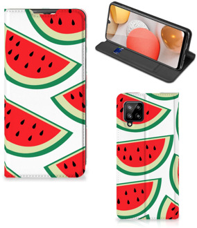 B2Ctelecom Hoesje ontwerpen Originele Cadeaus Samsung Galaxy A42 Smartphone Cover Watermelons