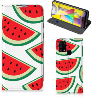 B2Ctelecom Hoesje ontwerpen Originele Cadeaus Samsung Galaxy M31 Smartphone Cover Watermelons