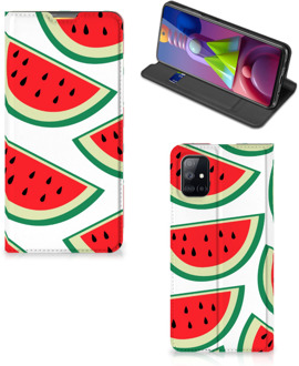 B2Ctelecom Hoesje ontwerpen Originele Cadeaus Samsung Galaxy M51 Smartphone Cover Watermelons