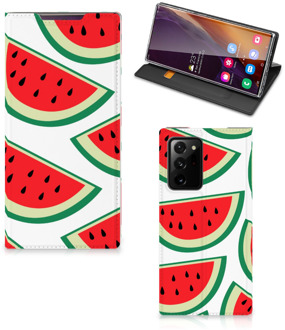 B2Ctelecom Hoesje ontwerpen Originele Cadeaus Samsung Galaxy Note 20 Ultra Smartphone Cover Watermelons