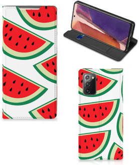 B2Ctelecom Hoesje ontwerpen Originele Cadeaus Samsung Galaxy Note20 Smartphone Cover Watermelons