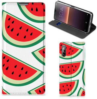 B2Ctelecom Hoesje ontwerpen Originele Cadeaus Sony Xperia L4 Smartphone Cover Watermelons