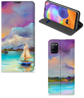 B2Ctelecom Hoesje ontwerpen Samsung Galaxy A31 Smartphone Hoesje Boot