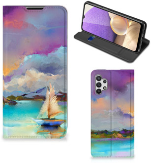 B2Ctelecom Hoesje ontwerpen Samsung Galaxy A32 5G Smartphone Hoesje Boot