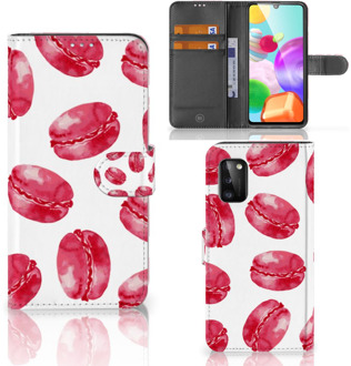 B2Ctelecom Hoesje ontwerpen Samsung Galaxy A41 GSM Hoesje Pink Macarons