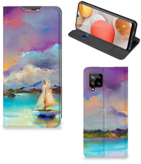 B2Ctelecom Hoesje ontwerpen Samsung Galaxy A42 Smartphone Hoesje Boot