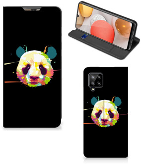 B2Ctelecom Hoesje ontwerpen Samsung Galaxy A42 Telefoontas Sinterklaas Cadeautje Panda Color