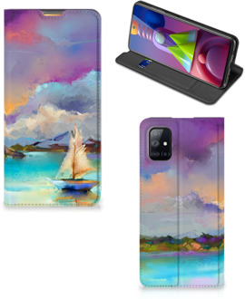 B2Ctelecom Hoesje ontwerpen Samsung Galaxy M51 Smartphone Hoesje Boot