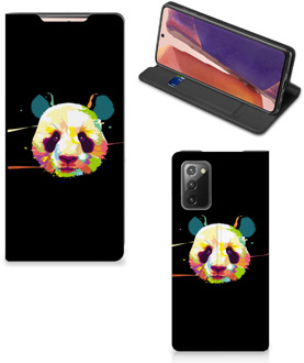 B2Ctelecom Hoesje ontwerpen Samsung Galaxy Note20 Telefoontas Sinterklaas Cadeautje Panda Color