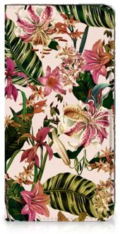 B2Ctelecom Hoesje ontwerpen Samsung Galaxy S20 FE Smart Cover Valentijn Cadeautje Vrouw Bloemen